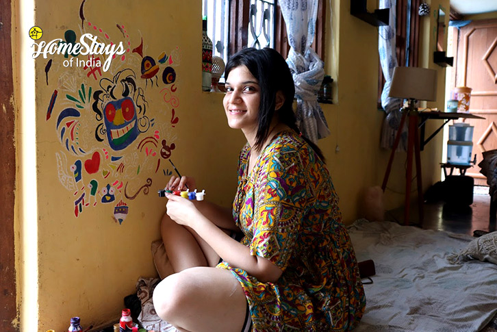 Painting-Ektara Echo Homestay-Narender Nagar