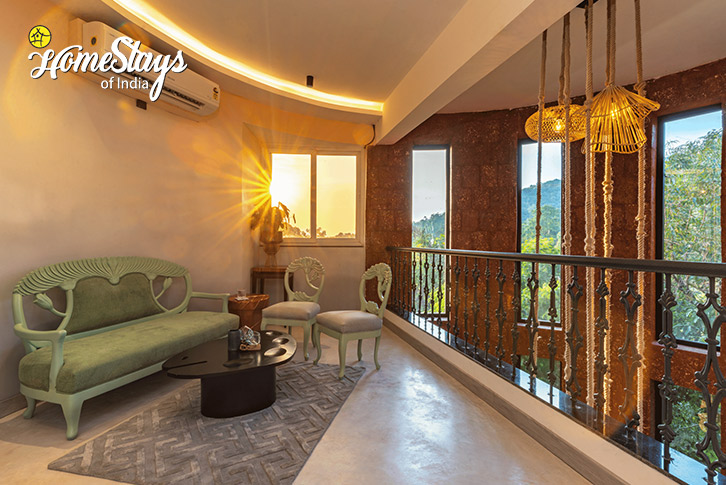 Sitting-Area-Elite Elegance Villa, Mandrem-North Goa