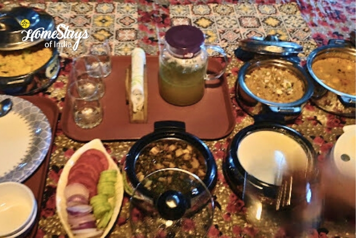 Food - The Pink Haven Homestay, Jaipur
