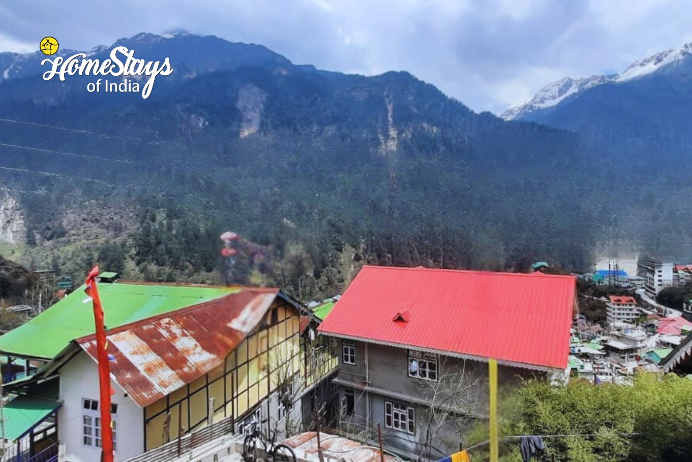 Balcony View-The Fifth Cloud Homestay, Lachen