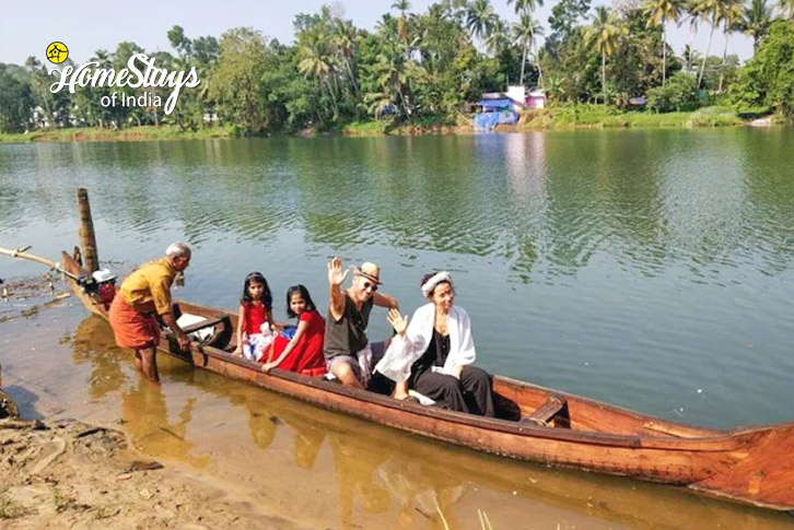 Boating-3-Hidden Lotus Homestay, Mevelloor-Kottayam