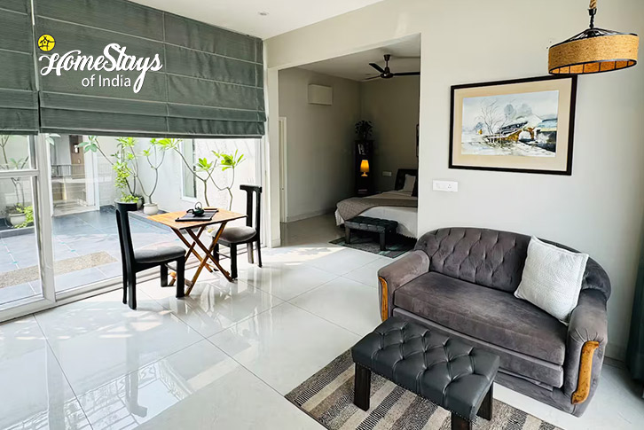 Classic-Room 1-The Sojourn Leaf Homestay-Panchkula 