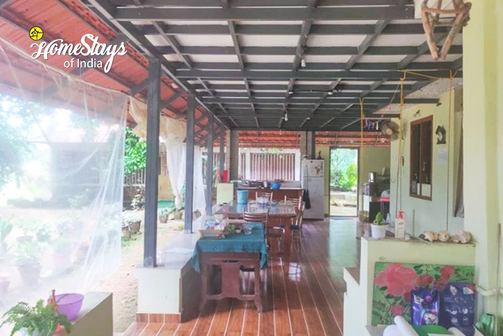 Dining Area-Hidden Lotus Homestay, Mevelloor-Kottayam