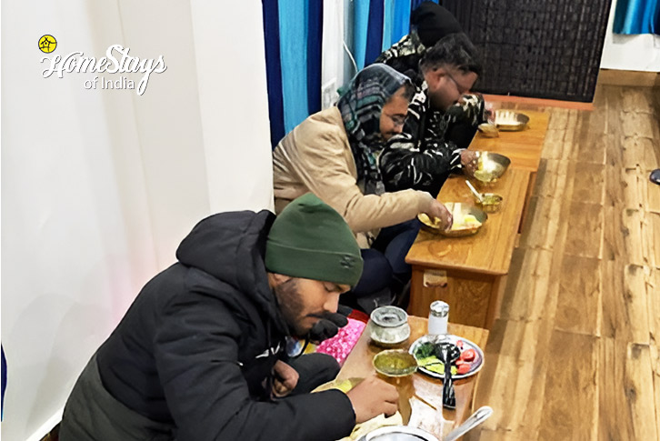 Dining-Serene Escape Homestay-Kalpa