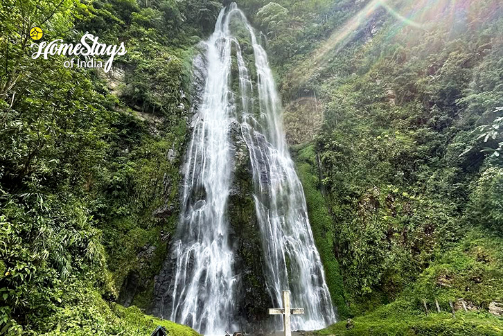 Waterfall-Happy Hills Homestay-Mechuka