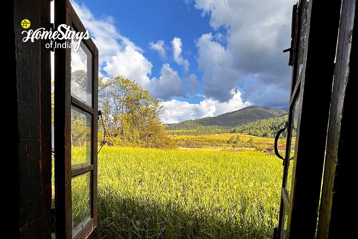 Window View-Happy Hills Homestay-Mechuka