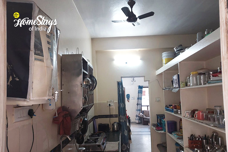 kitchen-Midtown Medley Homestay, Indore 