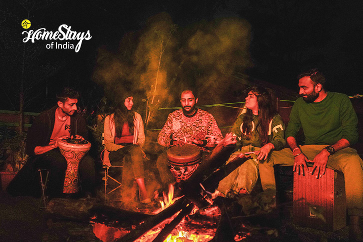 Bonfire-Nurture Farmstay-Chikmagalur
