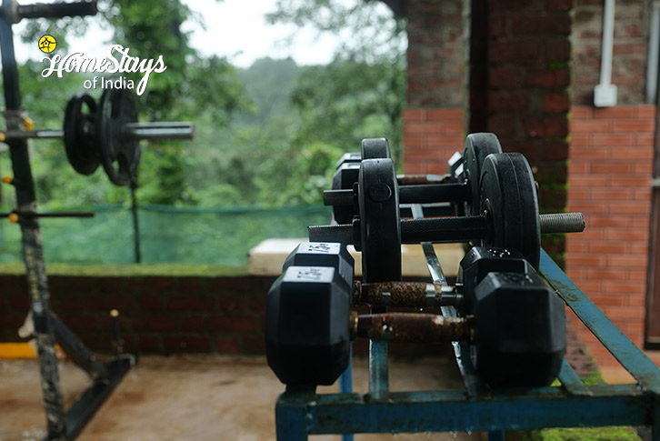 Dumbbells-The Green Path Farmstay-Pali