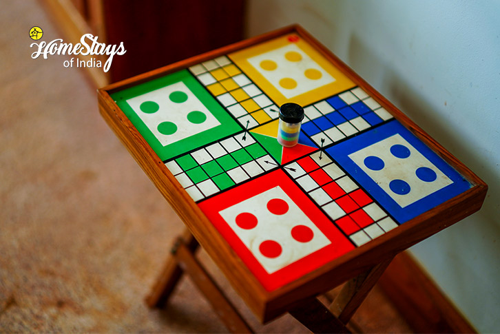 Ludo Board-Nurture Farmstay-Chikmagalur
