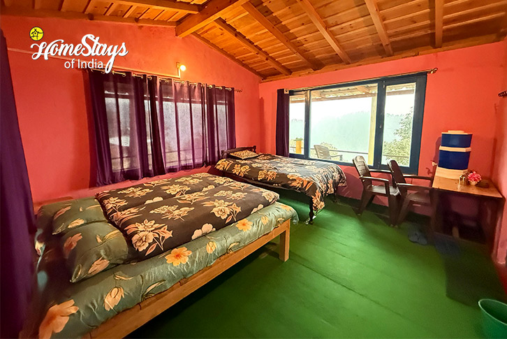 Classic-Room-Beyond the Pines Homestay-Binsar