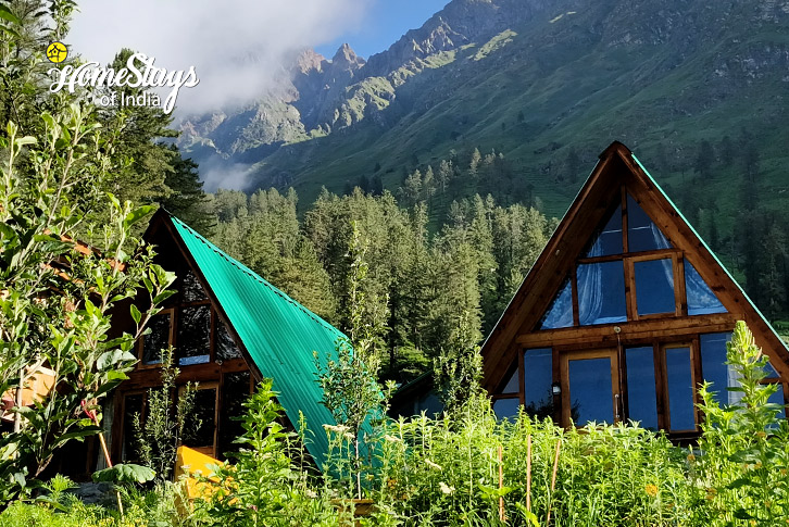 Exterior-4-Snow pine Cottage, Tosh - Parvati Valley 