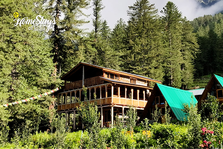 Exterior-Snow pine Cottage, Tosh - Parvati Valley 