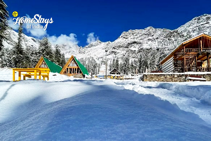 Winter 2-Snow pine Cottage, Tosh - Parvati Valley 